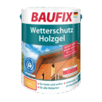 BAUFIX Wetterschutz Holzgel Атмосферостійкий екологічний гель для захисту деревини всіх порід BAUFIX Wetterschutz Holzgel Атмосферостійкий екологічний гель для захисту деревини всіх порід