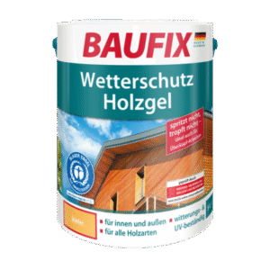 BAUFIX Wetterschutz Holzgel Атмосферостійкий екологічний гель для захисту деревини всіх порід