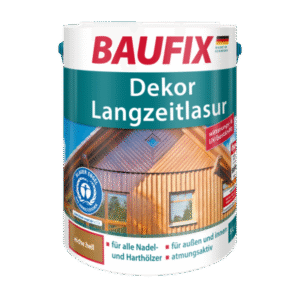 BAUFIX Dekor Langzeitlasur Декоративна зносостійка та атмосферостійка лазур